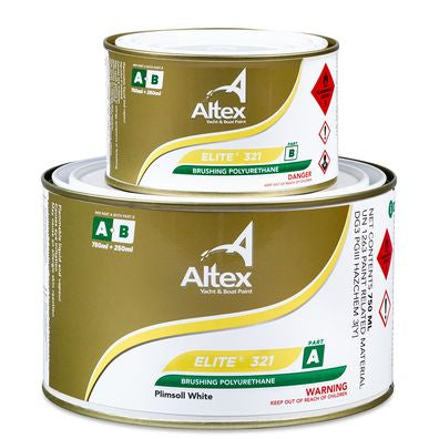 Altex Elite321, Plimsoll White 2 part kit, 1 liter