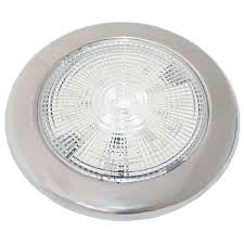 SAW  Dome Light , 12V , LED , Silver