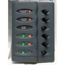 BEP contour  switch panel , 6 way water resisitant