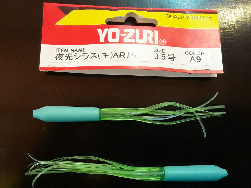 YoZuri needle fish skirt,3.5cm - mint colour