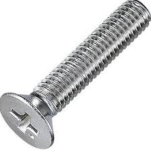 Anzor machine screw M6 x 80mm (csk) - each