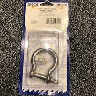 Seadog line, SS bow shackle 5/16