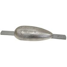 Martyr teardrop anode, weld on 206mm X 75 X40mm