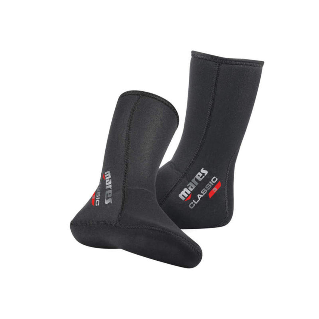 Mares Classic dive socks - black neoprene