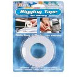 Lifesafe rigging tape, white, 3/4