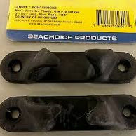 Seachoice nylon fairlead bow chocks, 90mm