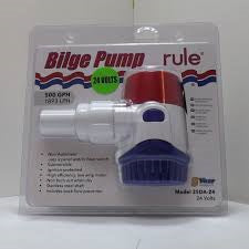 Rule bilge pump, 500gph , 24V model 25DA-24