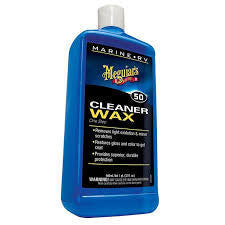 Meguires 1 step boat cleaner and wax, 160z