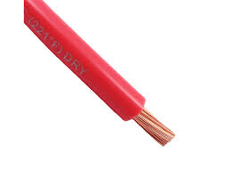 6mm Tinned appliance cable ,red