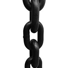 Ocean South black mooring chain , 16mm