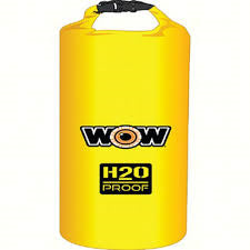 H2O dry bag, yellow , 11.5