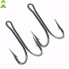 Double fish  hook - one size only